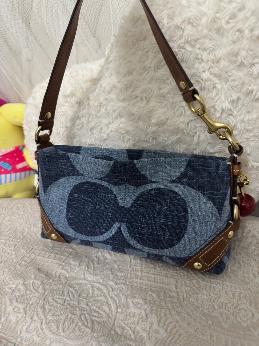 Coach Mini Denim Carly SEND OFFERS